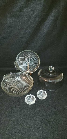Assorted Serving Dishes, Cake Cover
