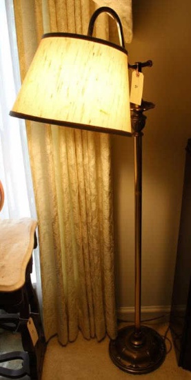 Brass Floor Lamp 55 1/2"