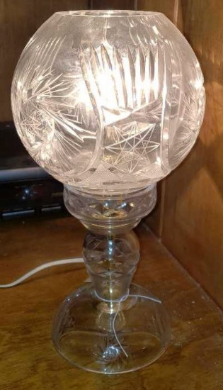 Crystal Lamp 14"
