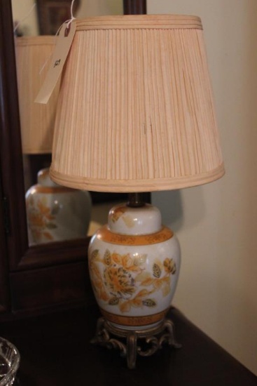 Ceramic Ginger Jar Lamp 16" Tall