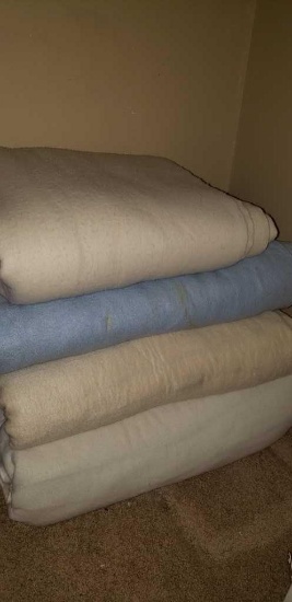 (4) Electric Blankets (3) With No Cords