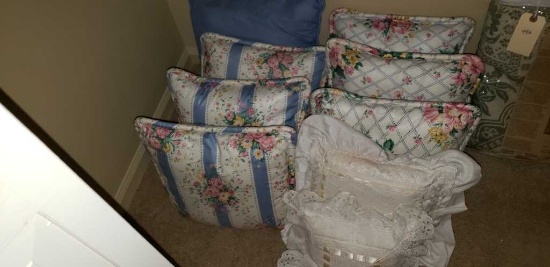 Assorted Throw Pillows