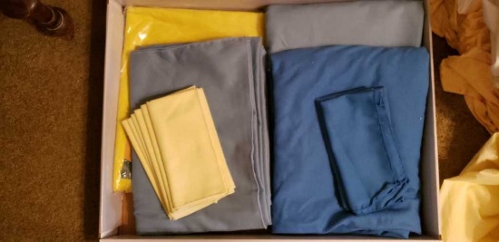 Assorted Linens Tablecloth 60" x 84", 56" x 82",