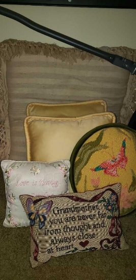 Assorted Throw Pillows