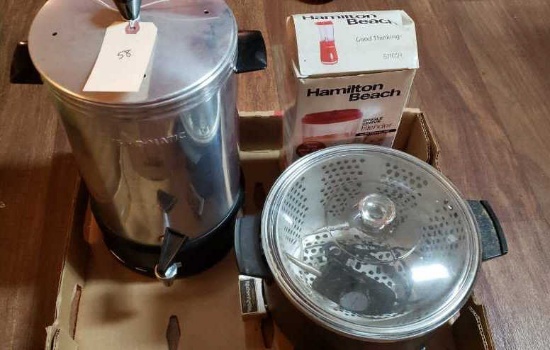 (3) Small Kitchen Appliances Micromatic Coffee