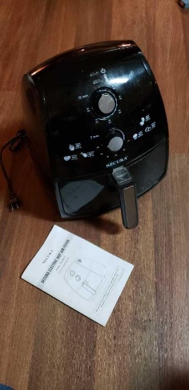 Secure Electric Hot Air Fryer