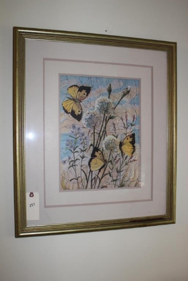 Framed & Matted Print 23 1/2" x 27 1/2"