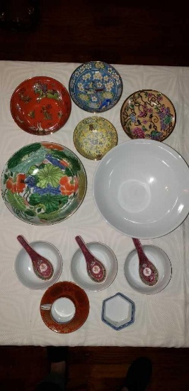 Assorted Porcelain Dishes