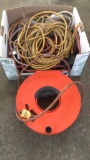 Box of Assorted Electircal Extension Cords