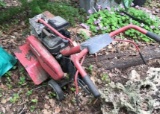 MTD Yard Machines Gas Powered Tiller Working