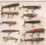 10 old fishing lures