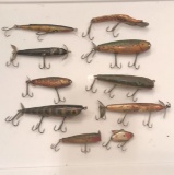 10 old fishing lures