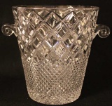 Crystal Champagne Bucket, 8 1/4