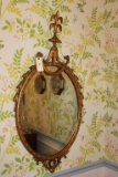 Gold Hepplewhite-Style Mirror 23