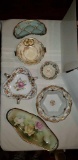 (6) Pieces of Handpainted Porcelain Nippon, R & S