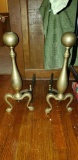 Pair of Brass Andirons 19