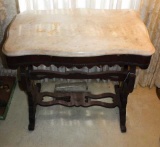 Victorian Marble Top Table-- 28