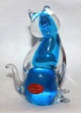 Murano Glass Cat (damage on ear)