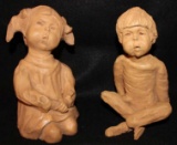 Boy and Girl Figurines by Dave Grossman Designs,