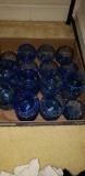 Assorted Blue Votive Candle Holders Great for