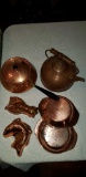Assorted Copper Kitchenware