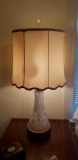 Cut Crystal Vase Converted to Lamp