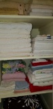 (2) Shelves Assorted Towels, Etc