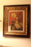 Framed Painting 17 1/2