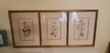 (3) Prints by Bertrand Signed, numbered & Triple