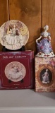 Porcelain Figurine & Collectible Plate Seymour