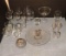 Assorted Glassware Including: Stemware, Salt &