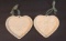 (2) Pampered Chef Stoneware Cookie Molds: