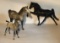 (3) Toy Horses:  (2) Signed Breyer & (1) Unmarked