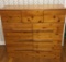 Vintage Pine Chest of Drawers--36