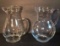 (2) Crystal Water Pitchers