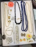 Assorted Signed & Unsigned Costume Jewelry