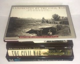 (4) Coffee Table Books About the Civil War