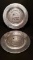 (2) Wilton Armetale Commemorative Plates 10 1/2