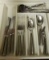 Assorted Stainless Flatware w/Tray