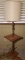 Side Table/Floor Lamp 55 1/2