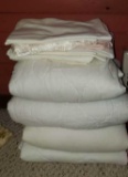 (4) Twin Size Mattress Covers & Pillow Covers