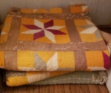 (3) Vintage Quilts (Poor Condition)