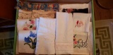 Assorted Doilies, Handkerchiefs, Etc