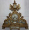 Antique French Brunfaut Mantel Clock-Late 1800's