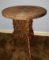 Carved Wood Plant Stand--15