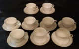 (9) China Cups/Saucers
