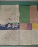(11) Vintage Handkerchiefs