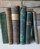 (6) Antique Books: 