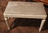 Painted and Upholstered Bench 25