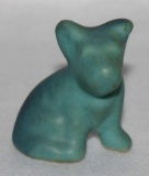 Van Briggle Pottery Dog Figurine